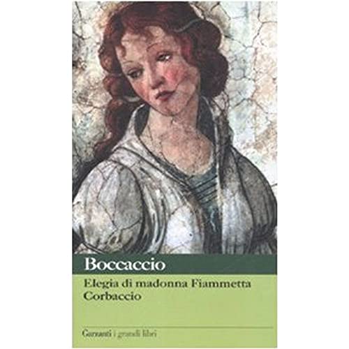 Beispielbild fr Elegia di madonna Fiammetta-Corbaccio zum Verkauf von Better World Books