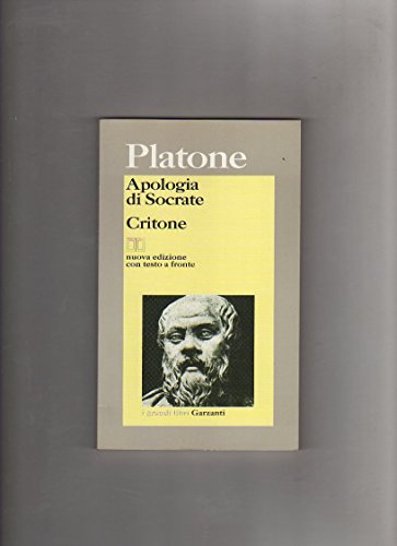 9788811368533: Apologia di Socrate-Critone. Testo greco a fronte (I grandi libri)