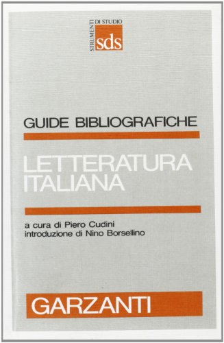 9788811475026: Letteratura italiana (Strumenti di studio) (Italian Edition)