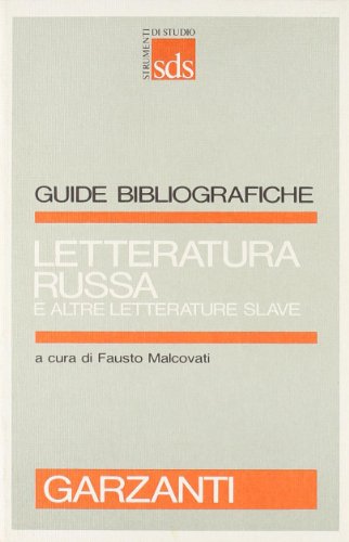 Beispielbild fr Letteratura russa e altre letterature slave. zum Verkauf von FIRENZELIBRI SRL