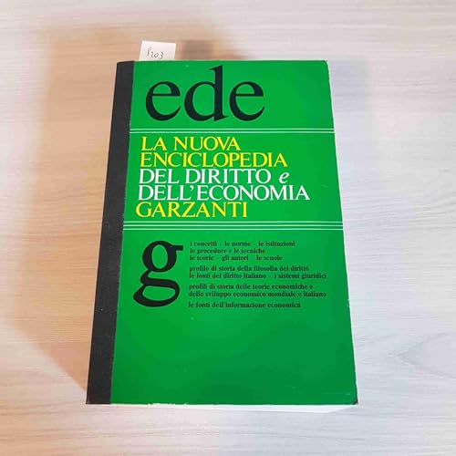 9788811504412: La nuova enciclopedia del diritto e dell'economia Garzanti (Le Garzantine)
