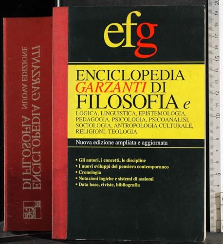 Enciclopedia Garzanti Di Filosofia