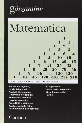 9788811505259: Enciclopedia della matematica (Le Garzantine)
