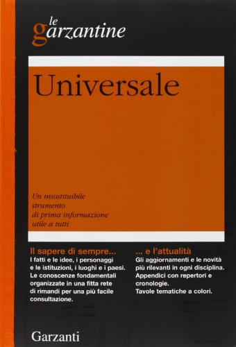 9788811505303: Enciclopedia Universale (Le Garzantine)