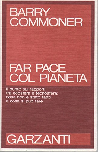 Imagen de archivo de FAR PACE COL PIANETA a la venta por Librightbooks