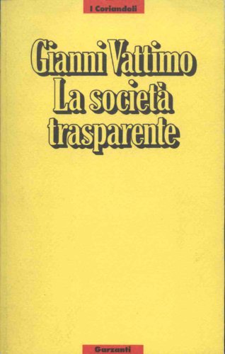 9788811658702: La società trasparente (I Coriandoli) (Italian Edition)