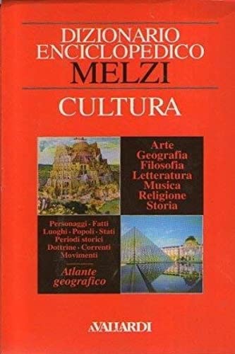 9788811917052: Dizionario Enciclopedico Melzi. Lingua/Cultura.