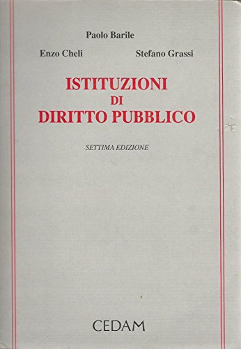 9788813194086: Istituzioni di diritto pubblico