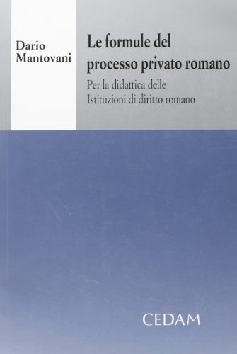 9788813210991: Formule processo privato romano