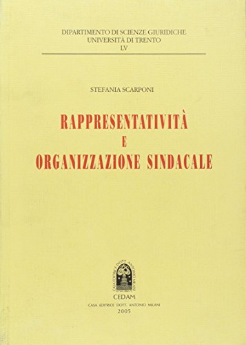 Stock image for Rappresentativit E Organizzazione Sindacale for sale by libreriauniversitaria.it