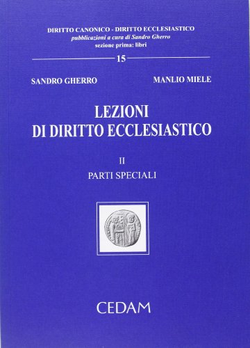 Imagen de archivo de Lezioni di diritto ecclesiastico: 2 (Diritto canonico-Diritto ecclesiastico) a la venta por medimops