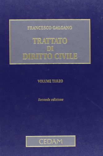 9788813305635: Trattato di diritto civile (Vol. 3)