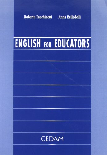 9788813310226: English for educators. Ediz. italiana e inglese