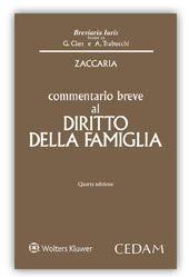 Imagen de archivo de COMMENTARIO BREVE DIRITTO FAMIGLIA 4ED." a la venta por libreriauniversitaria.it