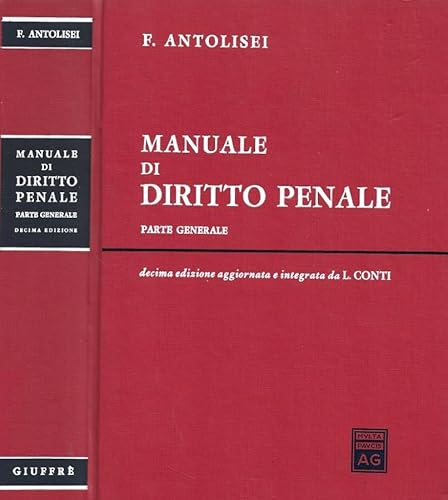 9788814007262: Manuale di diritto penale. Parte generale