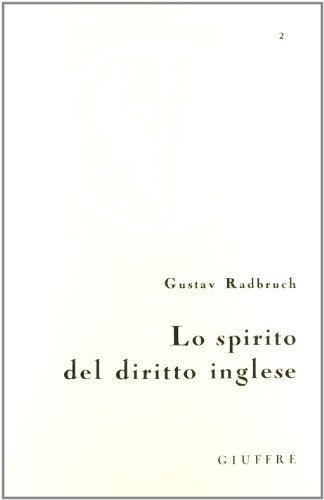 Imagen de archivo de Lo spirito del diritto inglese a la venta por libreriauniversitaria.it