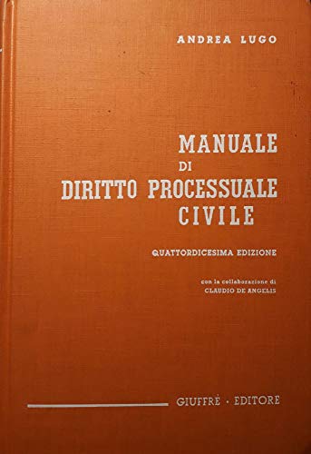 9788814093043: Manuale di diritto processuale civile