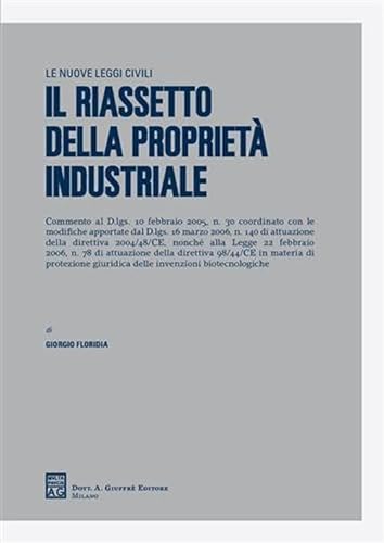 Il riassetto della proprietÃ: industriale (9788814125287) by Giorgio Floridia