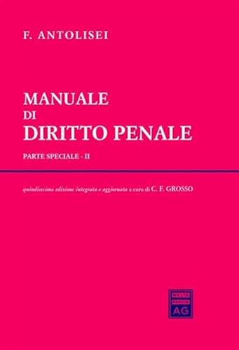 Beispielbild fr Manuale di diritto penale. Parte speciale: 2 zum Verkauf von medimops