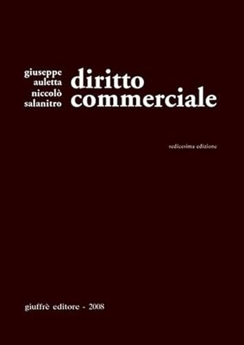 9788814138874: Diritto commerciale