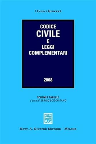 Beispielbild fr Codice civile e leggi complementari (I codici Giuffr tascabili) zum Verkauf von medimops
