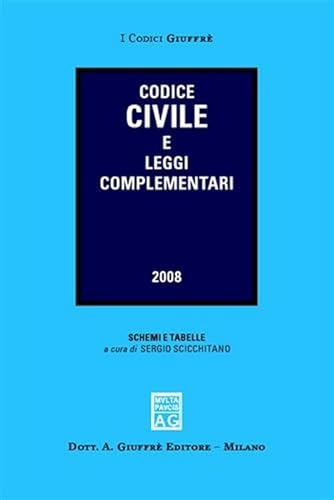 Imagen de archivo de Codice civile e leggi complementari (I codici Giuffr tascabili) a la venta por medimops