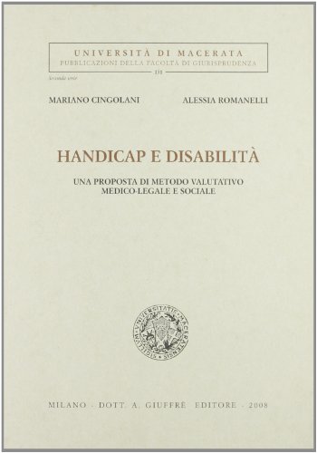 9788814142642: Handicap e disabilita'