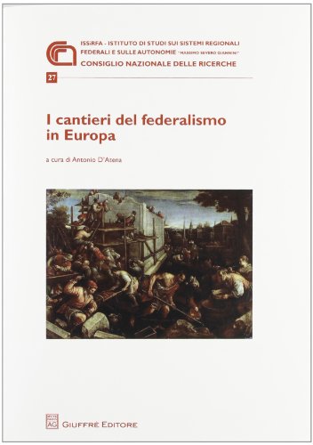 9788814143823: Cantieri del federalismo in europa
