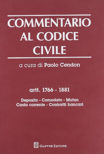 Beispielbild fr Commentario Al Codice Civile Artt. 1766-1881 zum Verkauf von medimops