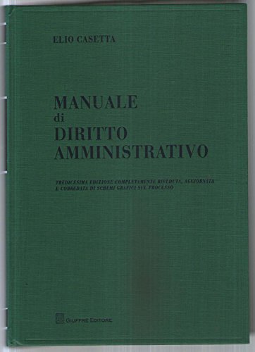 9788814156397: Manuale di diritto amministrativo