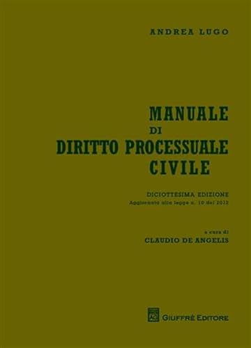 9788814172564: Manuale Di Diritto Processuale Civile