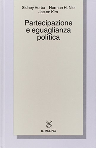 Partecipazione e eguaglianza politica (9788815014979) by Sidney Verba