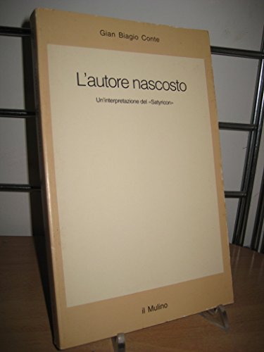 L'autore nascosto (9788815057679) by Conte G. Biagio