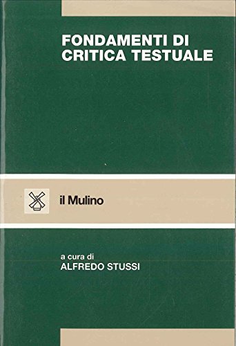 9788815066039: Fondamenti di critica testuale