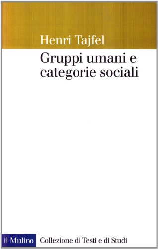 Beispielbild fr Gruppi umani e categorie sociali zum Verkauf von libreriauniversitaria.it