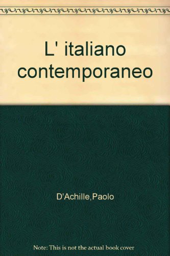 9788815088710: L'italiano contemporaneo (Itinerari)