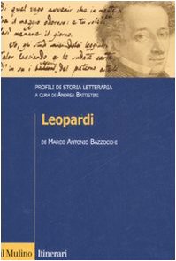 Stock image for Leopardi. Profili di storia letteraria for sale by medimops