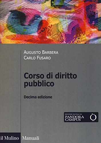 Beispielbild fr Corso Di Diritto Pubblico. Con Espansione Online zum Verkauf von medimops