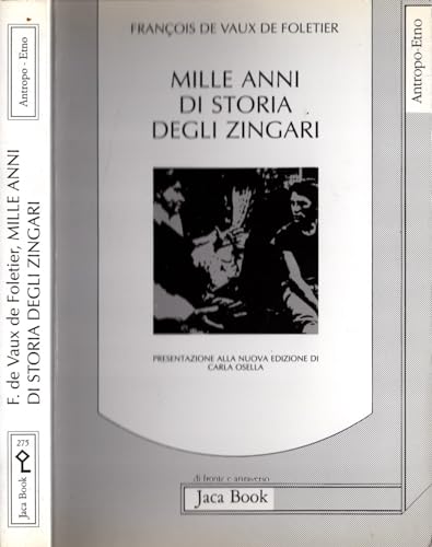 9788816402751: Mille anni di storia degli zingari