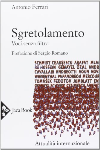 Beispielbild fr Sgretolamento. Voci senza filtro zum Verkauf von libreriauniversitaria.it