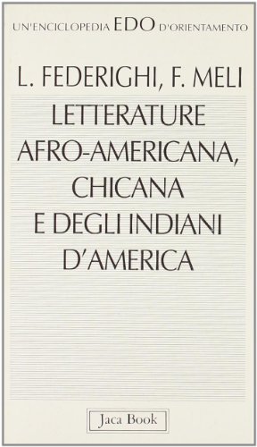 Stock image for Letterature afro-americana, chicana e degli indiani d'America for sale by Librerie Dedalus e Minotauro