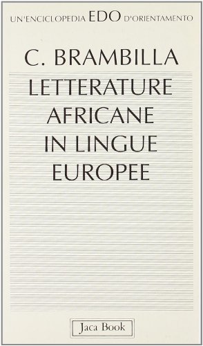 Beispielbild fr Lettature africane in lingue europee: Africa Sub-Sahariana (EDO) (Italian Edition) zum Verkauf von libreriauniversitaria.it