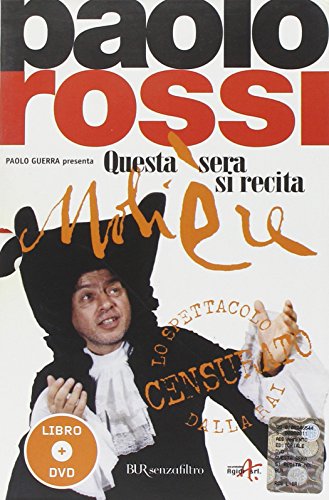 9788817008198: Questa sera si recita Moliere - Libro + DVD