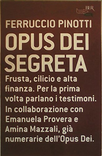 Beispielbild fr Opus Dei Segreta zum Verkauf von medimops
