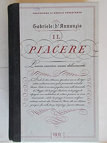 Il piacere - D'Annunzio, Gabriele