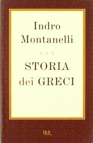 Stock image for Storia Dei Greci for sale by Hamelyn