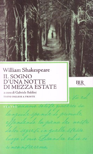 9788817123402: Il Sogno DI UNA Notte DI Mezza Estate (Italian Edition)
