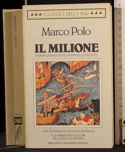 Beispielbild fr Il Milione (I Classici Della BUR) zum Verkauf von Tsunami Books