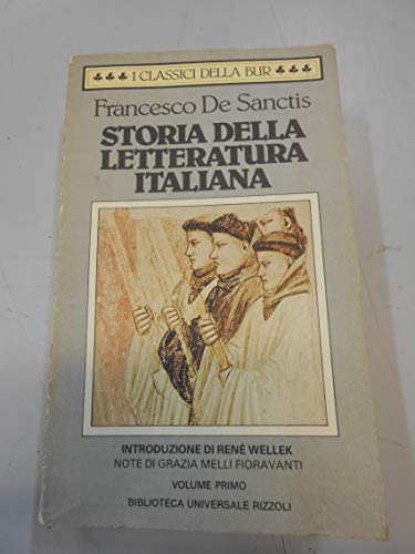 9788817124249: Storia della letteratura italiana (Vol. 1) (BUR Classici)