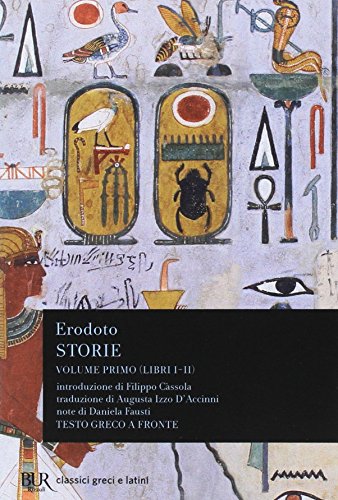 9788817124836: Storie. Testo greco a fronte. Libri 1-2 (Vol. 1) (BUR Classici greci e latini)